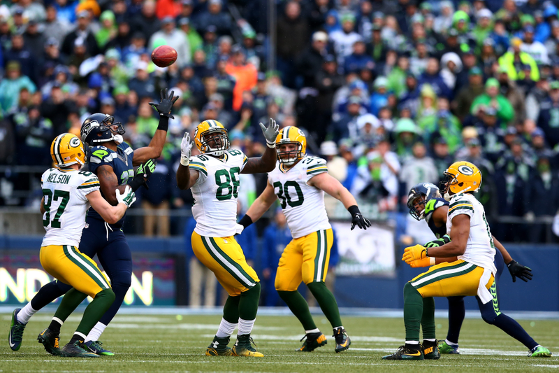 Illustration for article titled Just What The Hell Was That? The 2015 NFC Championship In Photos